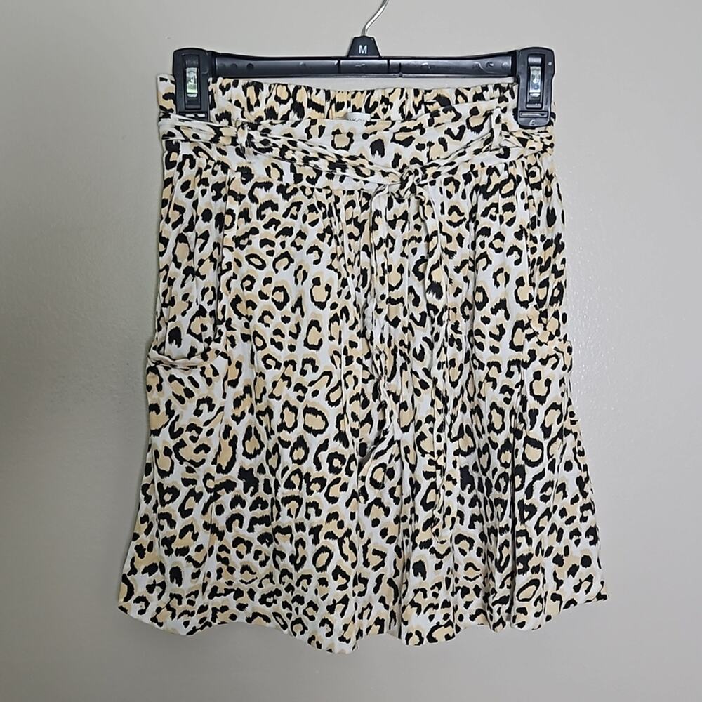 MinkPink Animal Print Full Mini Skirt Sz XS - Picture 3 of 7